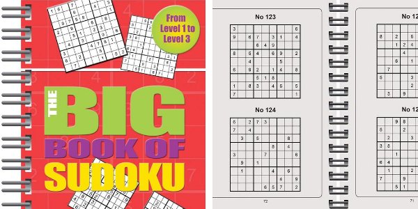 Big Book of Sudoku: Over 500 Puzzles & Solutions, Easy to Hard Puzzles for Adults by Parragon Books